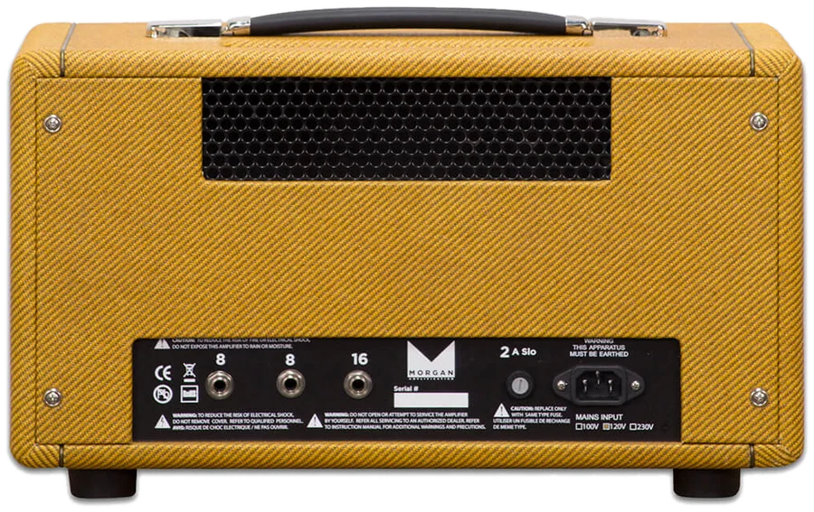 TWEED20 HEAD, rear panel